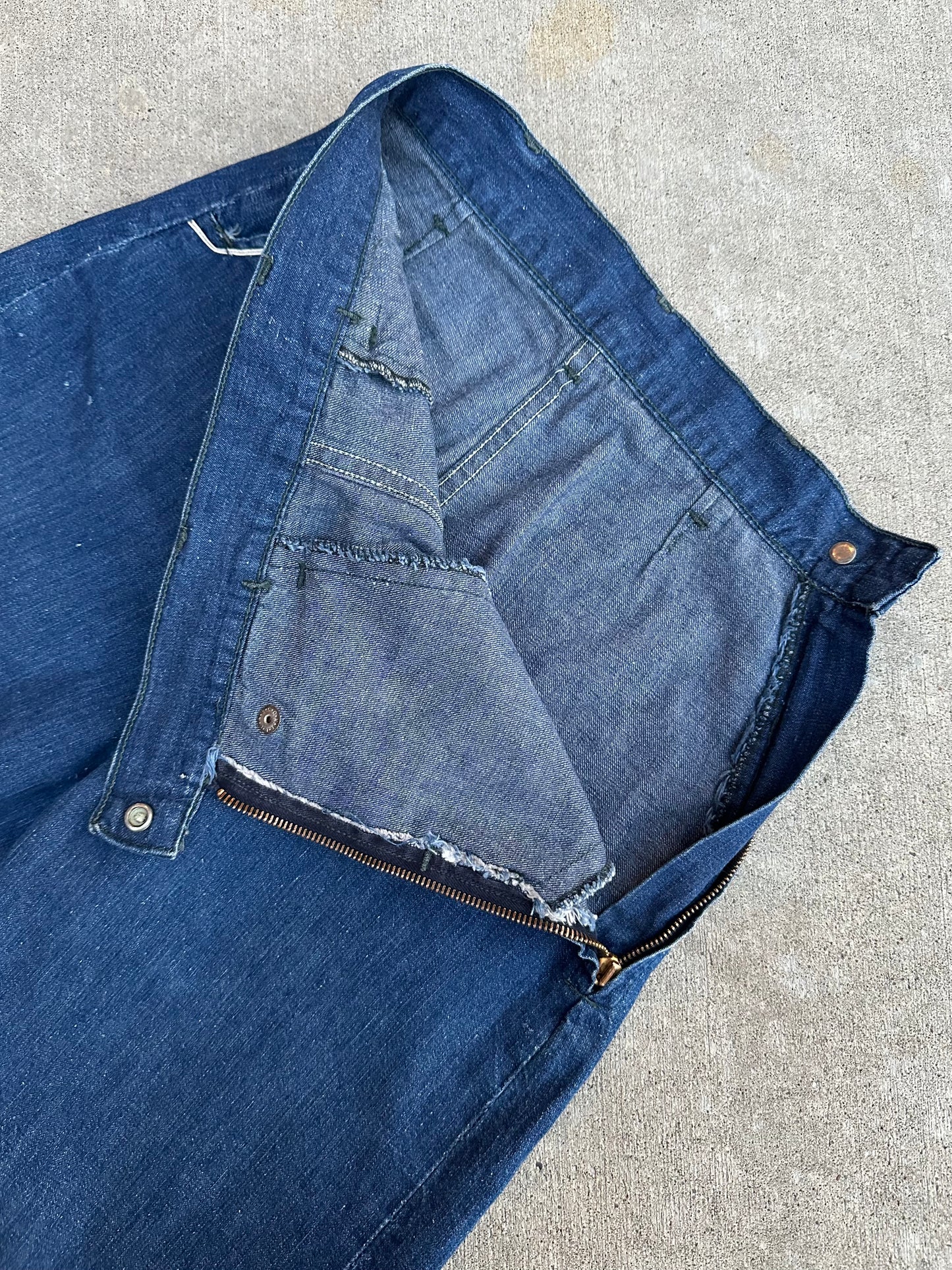 50’s RanchCraft Selvedge Denim Side Zip Shorthorn Pants (Women’s 25)