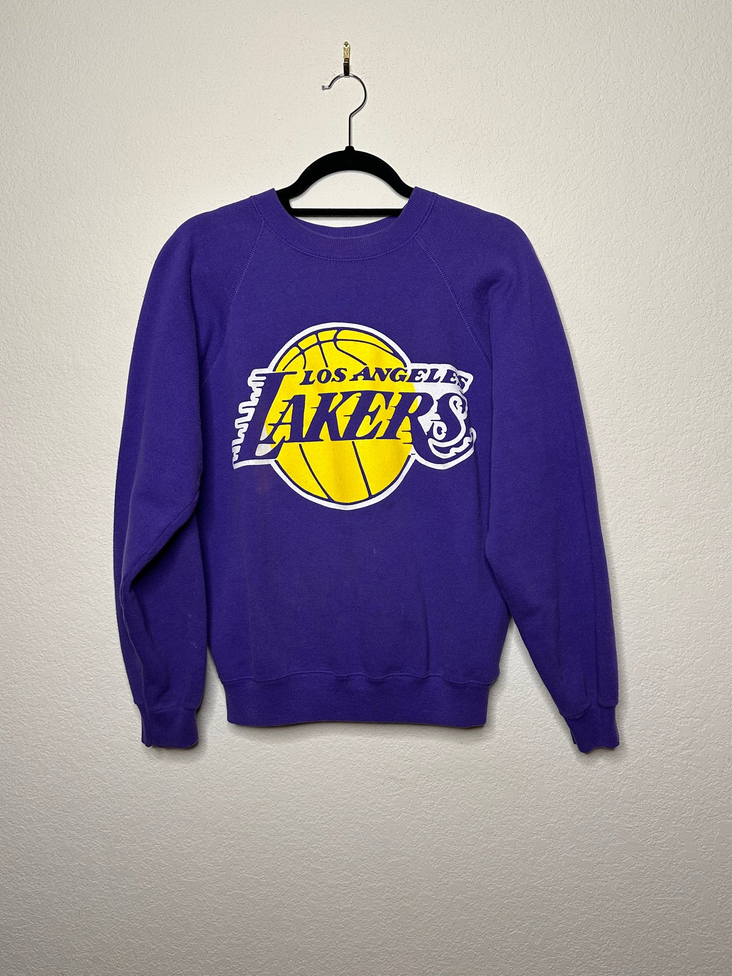 80’s Raglan LA Lakers USA Sweatshirt (Unisex S/M)