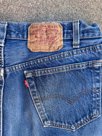 80’s Levi’s 501xx Denim Jeans USA (Men’s 34x32 / Women’s 32)