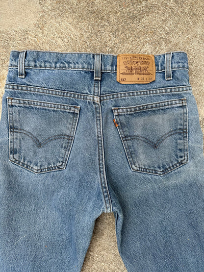 90’s Levi’s 517 Orange Tab Bootcut USA Jeans (Men’s 28x31/ Women’s 26)