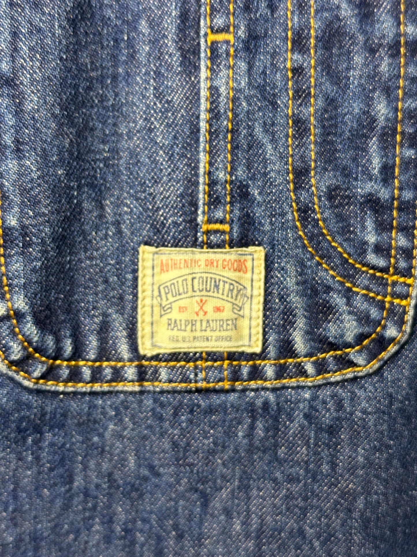 80’s Polo Country Ralph Lauren Denim Chore Jacket (Men’s M/L)