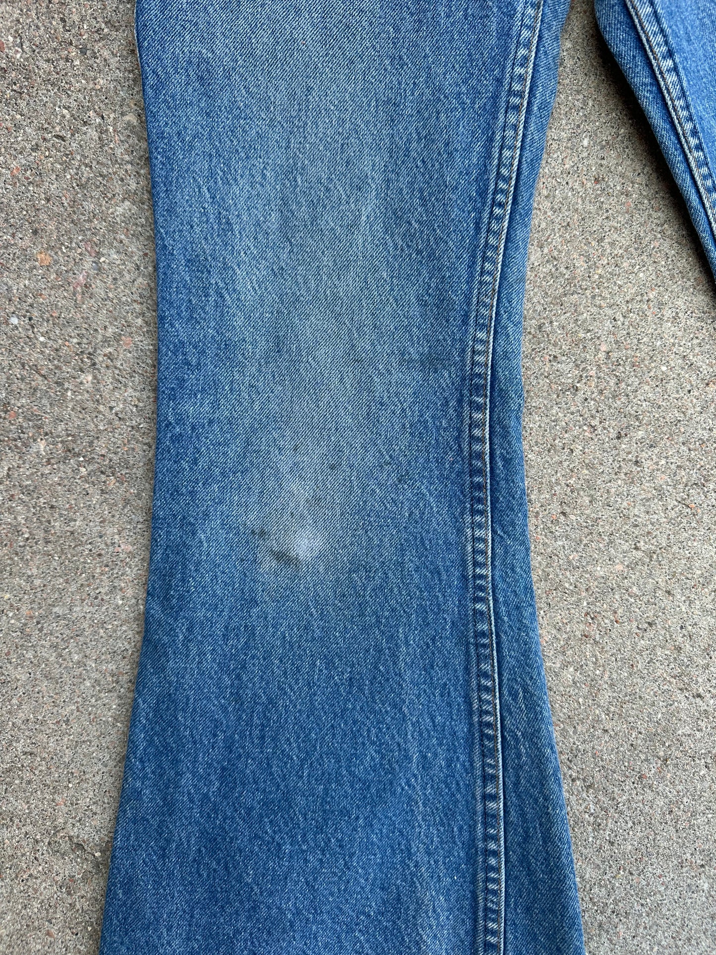 70’s Levi’s 684 Orange Tab Elephant Bell Bottom Denim Jeans USA (Women’s 26)