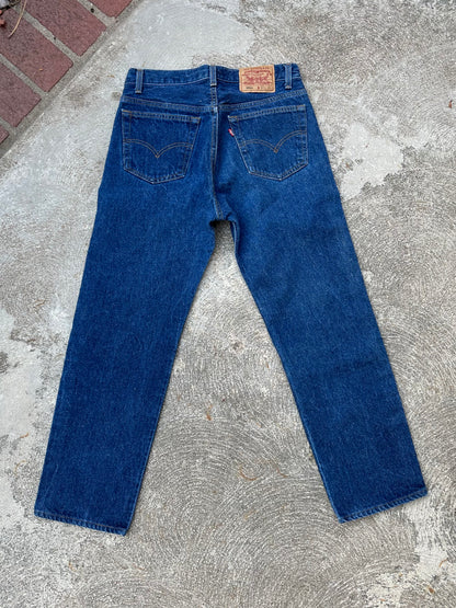 90’s Levi’s 501xx STF Indigo Raw Denim Jeans USA (Men’s 30x29 / Women’s 28)