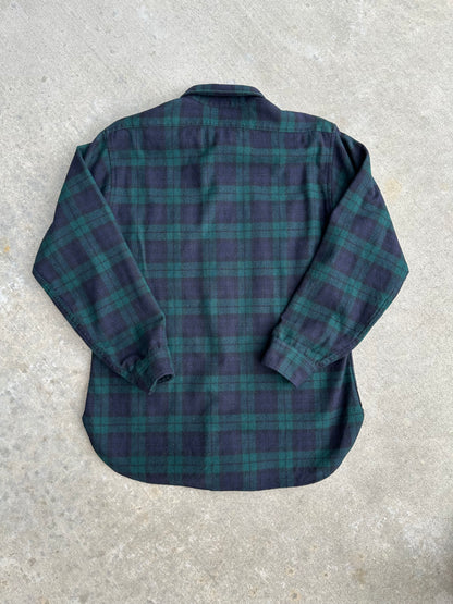 70’s Pendleton Classic Tartan Plaid Wool Shirt (Men’s L)