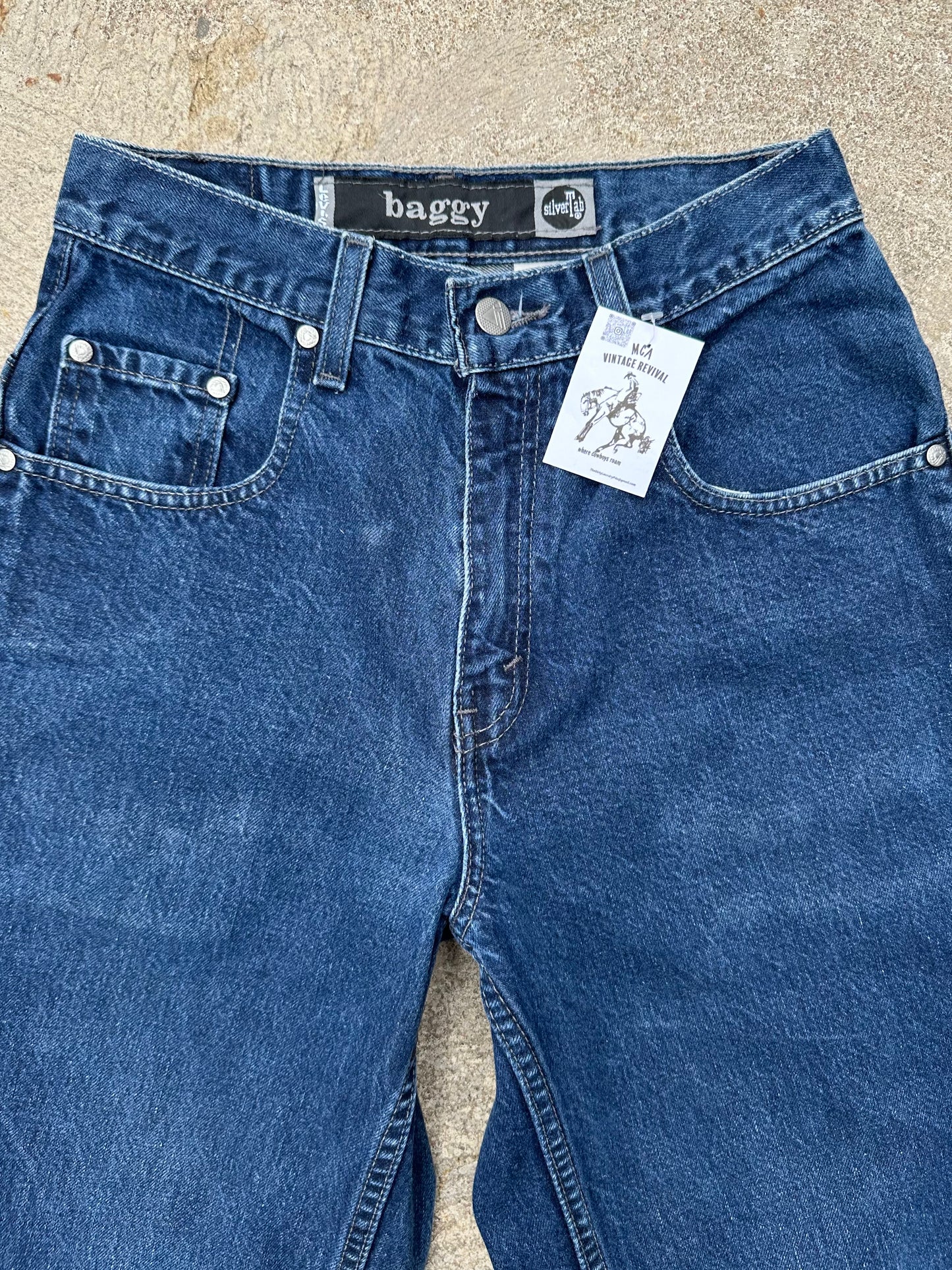 90’s Levi’s Silver Tab 751 Student Baggy Crop Women Jeans (27x26 / Modern 25)