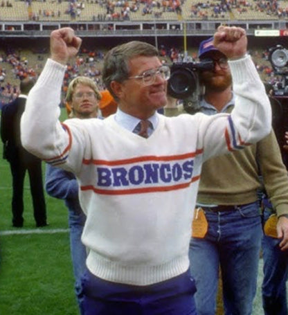 80’s Cliff Engle Denver Broncos Sideline Sweater (Unisex L)