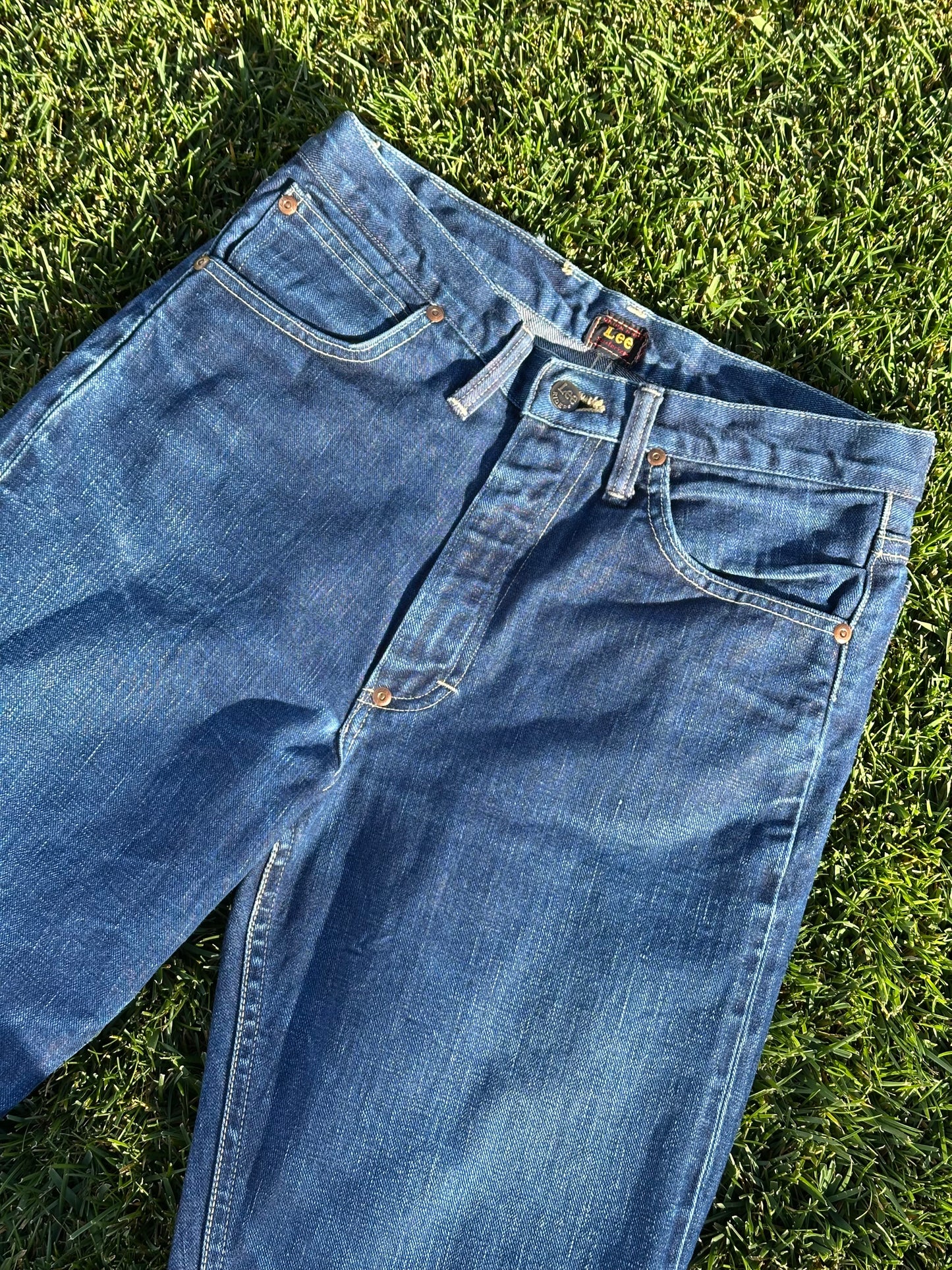 RARE 1940’s LEE Riders 101z Full Selvedge Sanforized Denim Jeans (30x31)