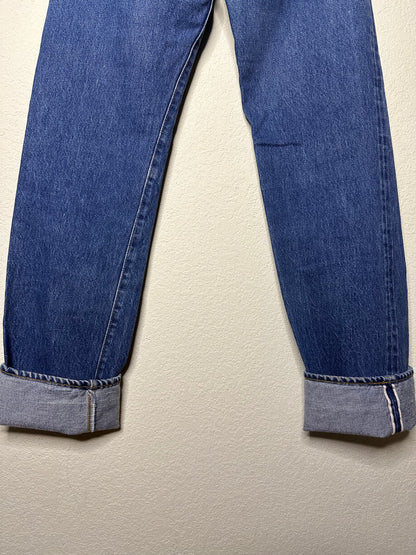 80’s Vintage LEVI’S 501 USA Redline Selvedge Jeans (28x34 / Modern 2/4)