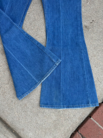 70’s Levi’s 784 Orange Tab Elephant Bell Bottom Denim Jeans USA (Women’s 26)