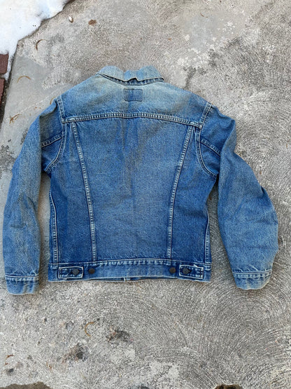80’s Levi’s Denim Trucker Jacket w/ Good Fades (Unisex 40/S)