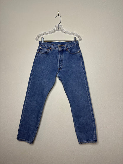 Y2K Levi’s 501 “For Women” Straight Ankle Jeans (28x27 / Modern 2/4)