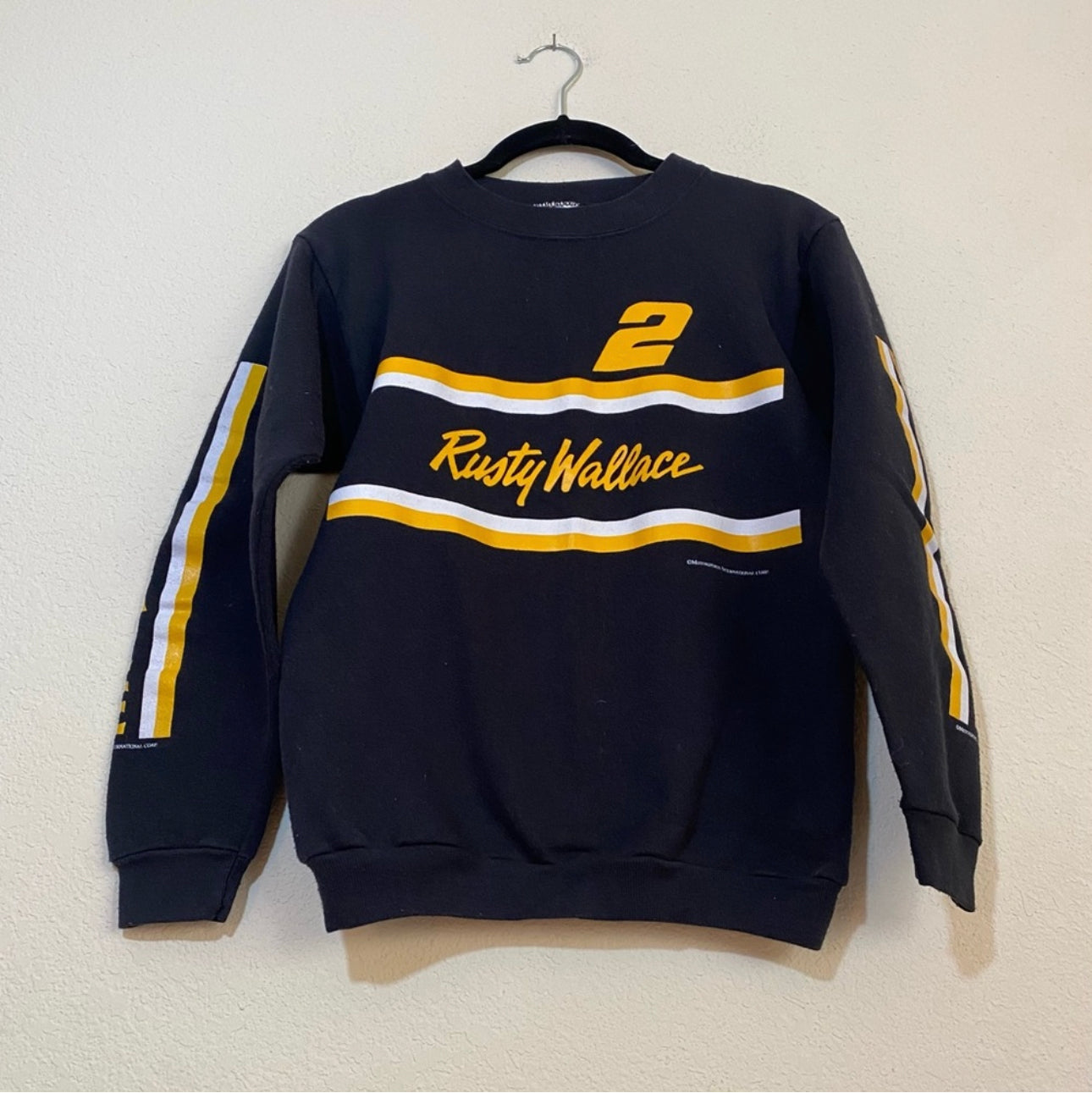 90’s NASCAR Rusty Wallace Racing Crop Sweatshirt (Women’s XS)