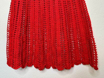 60’s Handmade Crochet Knit Dress (O/S)