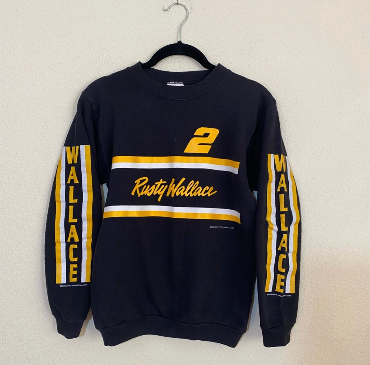 90’s NASCAR Rusty Wallace Racing Crop Sweatshirt (Women’s XS)