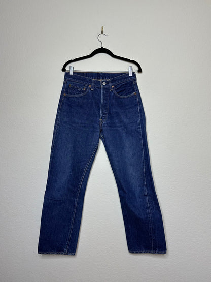 60’s Vintage LEVI’S 501 “BIG E” Selvedge Jeans Button #6 USA - Rare A+ Condition (Men’s 30 / Women’s 28)