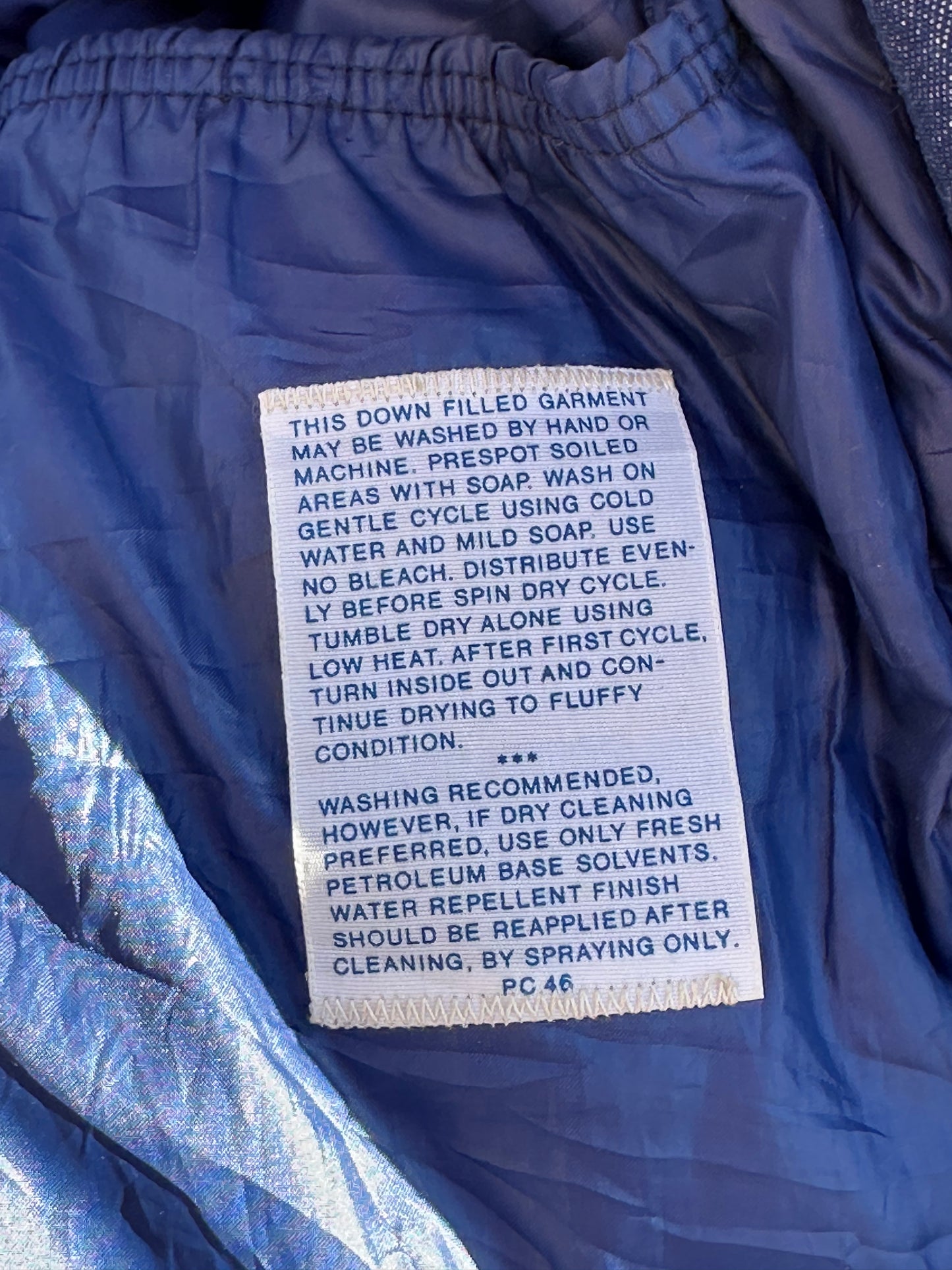 Rare 70’s Ski Levi’s Orange Tab Denim Goose Down Puffer Vest (Unisex M)