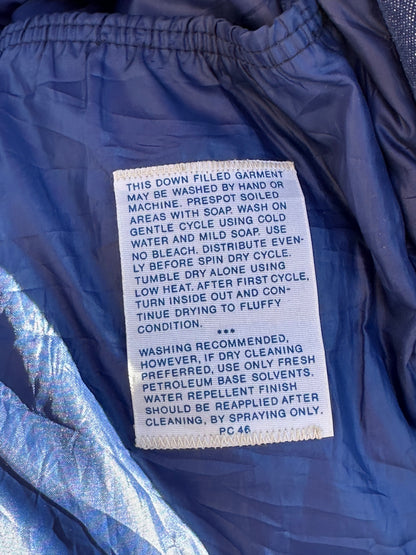 Rare 70’s Ski Levi’s Orange Tab Denim Goose Down Puffer Vest (Unisex M)