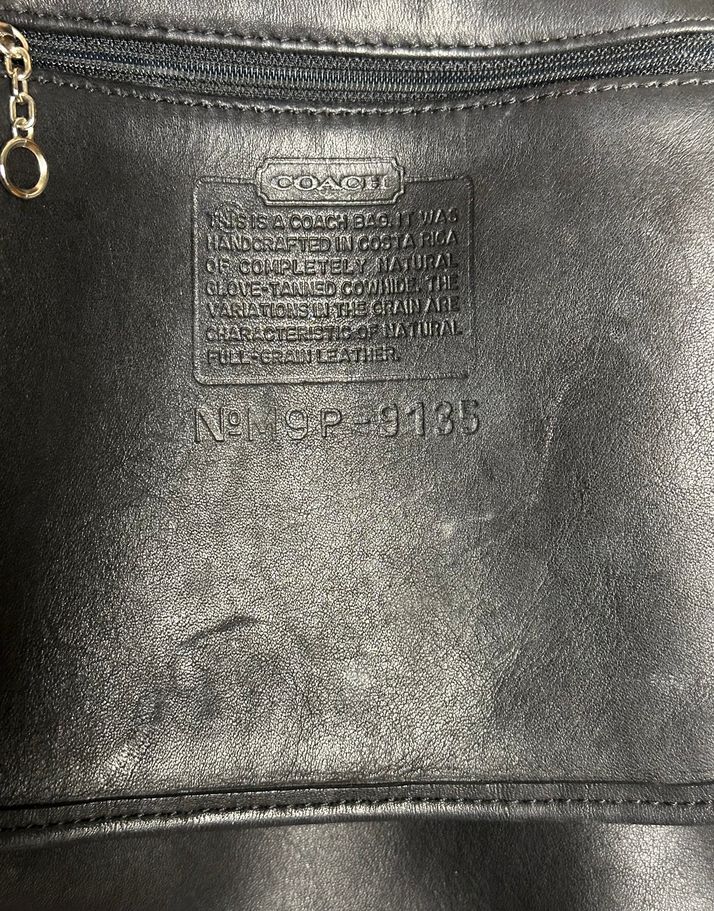 Y2K COACH Leather Saddlebag Bag