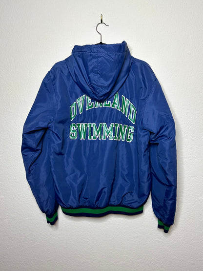 80’s CHAMPION Hooded Insulated Bomber Jacket (Unisex L)