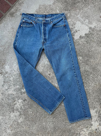 90’s Levi’s 501xx STF Denim Jeans USA (Men’s 31x29 / Women’s 29)