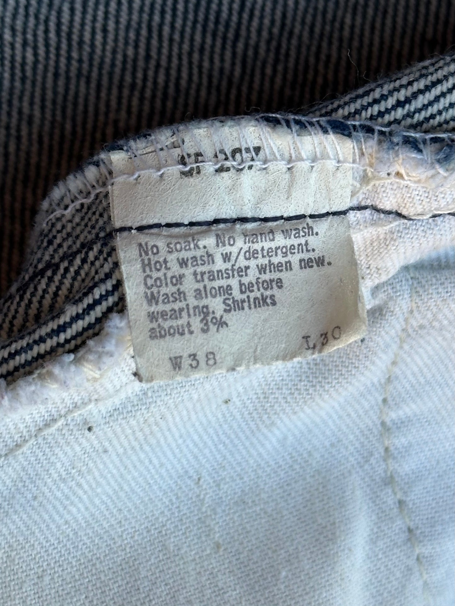 70’s Levi’s 505 Orange Tab #8 Button Talon USA Jeans (Men’s 36x30 / Women’s 34)