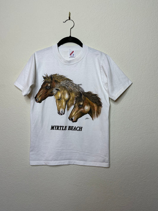 80’s Single Stitch Horses Myrtle Beach Single Stitch T-Shirt