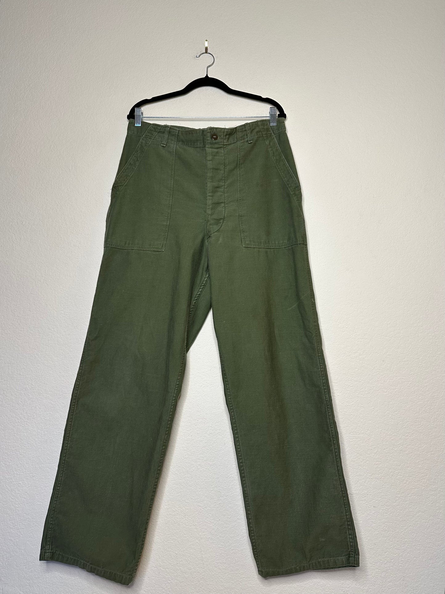 50’s Military OG-107 Field Pants (33-35”) 1st Pattern, Korean War