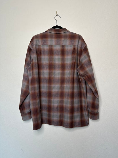 Pendleton Wool Ombré Plaid Board Shirt (Men’s XL/XXL)