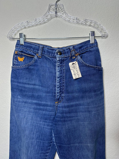 70’s French Accent Boot Flare Jeans (28x32)