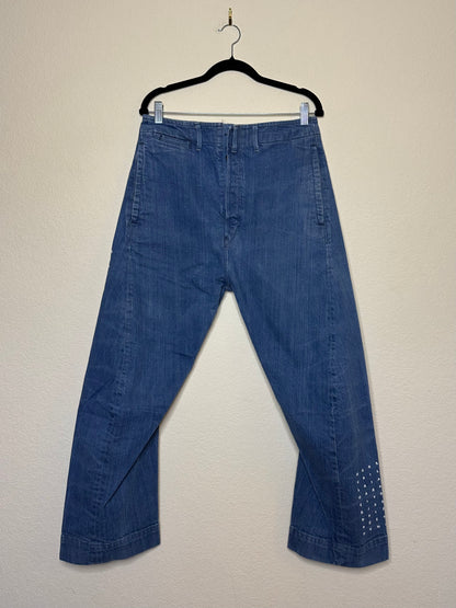 RARE Vintage Levi’s Selvedge “Skewed RED” Collection 3D Jeans (32x32)