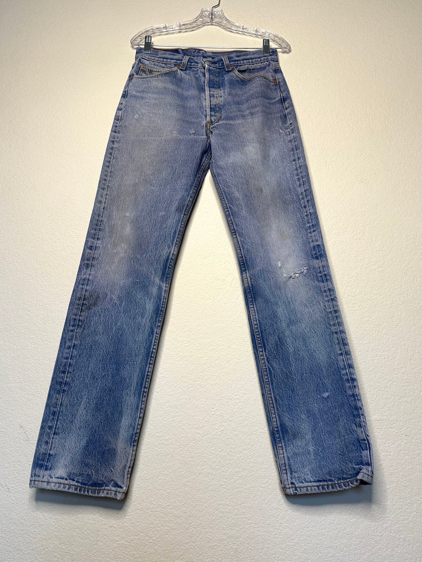 MCA Vintage Revival: 90’s Levi’s 501xx Patchwork Distressed Grunge Jeans USA (30x32 / Modern 6)