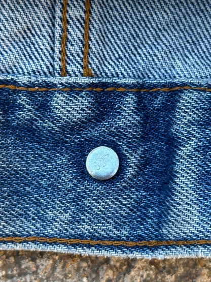 80’s Levi’s Denim Trucker Jacket w/ Good Fades (Unisex 40/S)