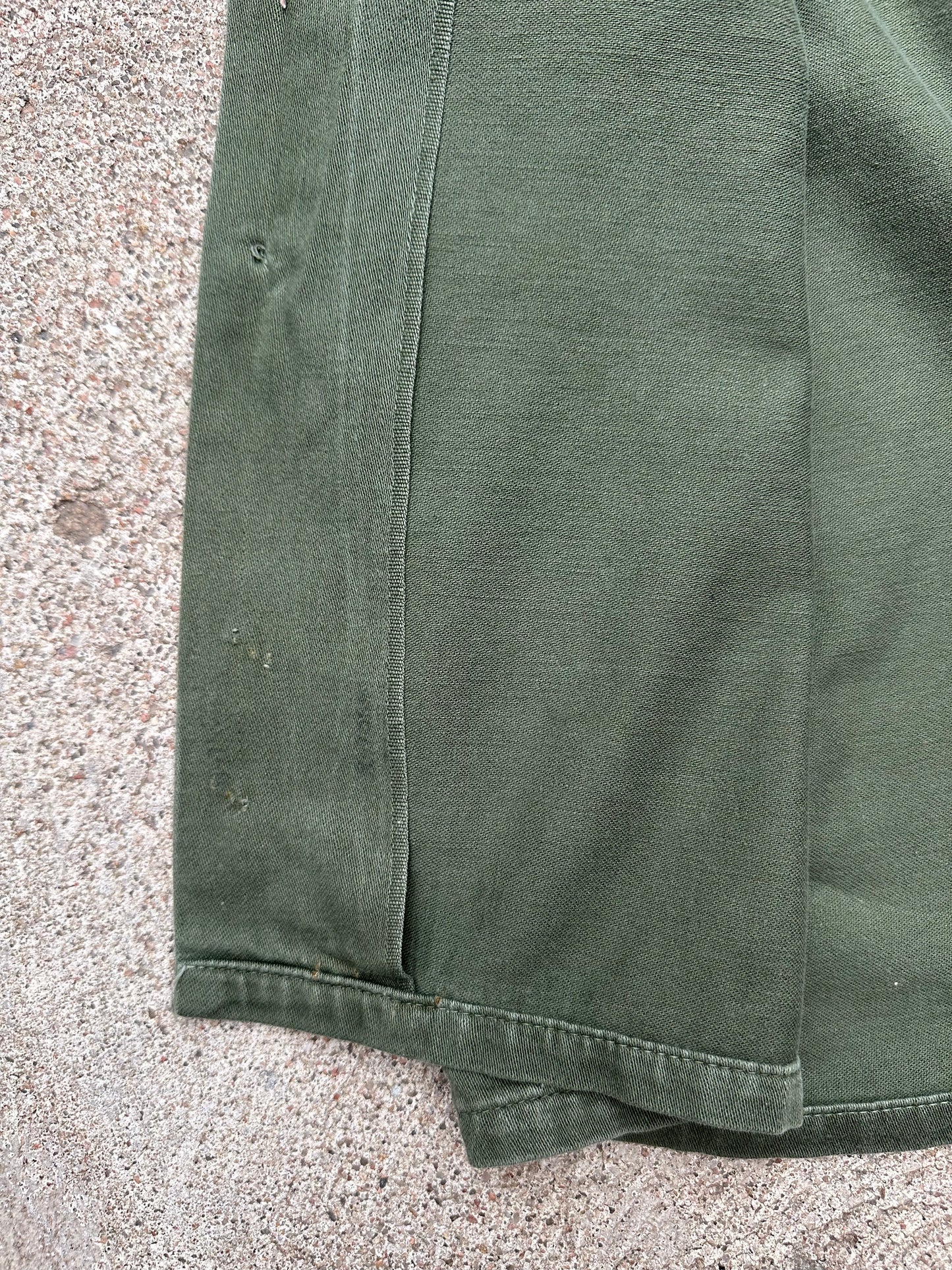 60’s Trooper Fatigues OG-107 Selvedge Cotton Sateen Shirt Type 2 (Unisex L)