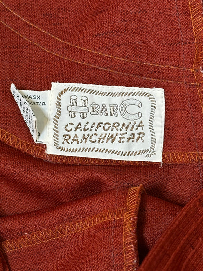 70’s HBarC Ranchwear Western Suit