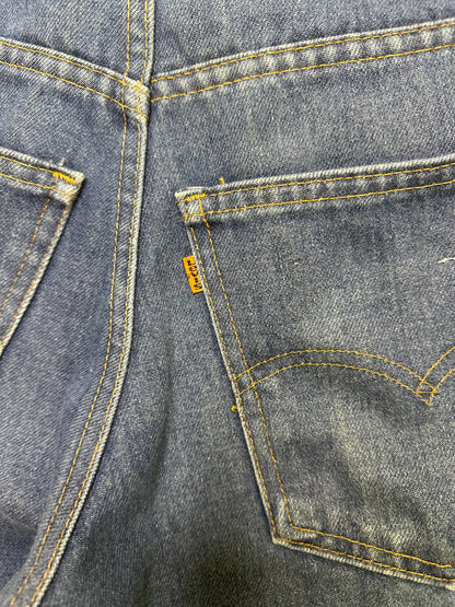 70’s Levi’s 646 USA Orange Tab Bell Flare Jeans #8 (Modern 2)