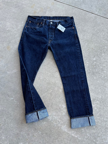 Double RL Japanese Woven Selvedge Denim Straight Leg Jeans