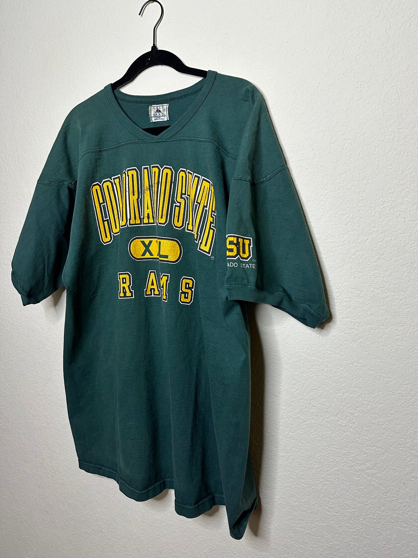 90’s CSU Rams Athletic Tee (or Dress) (Unisex XL)