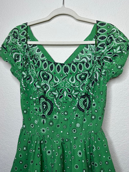 50’s/60’s Handmade Bandana Western Swing Dress (O/S)