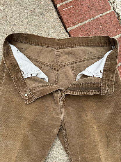 80’s Levi’s 519 “Californian” Corduroy White Tab Pants (Men’s 32/ Women’s 30)