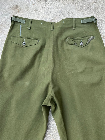 50’s Military M51 Wool Field Trousers (Medium Long)