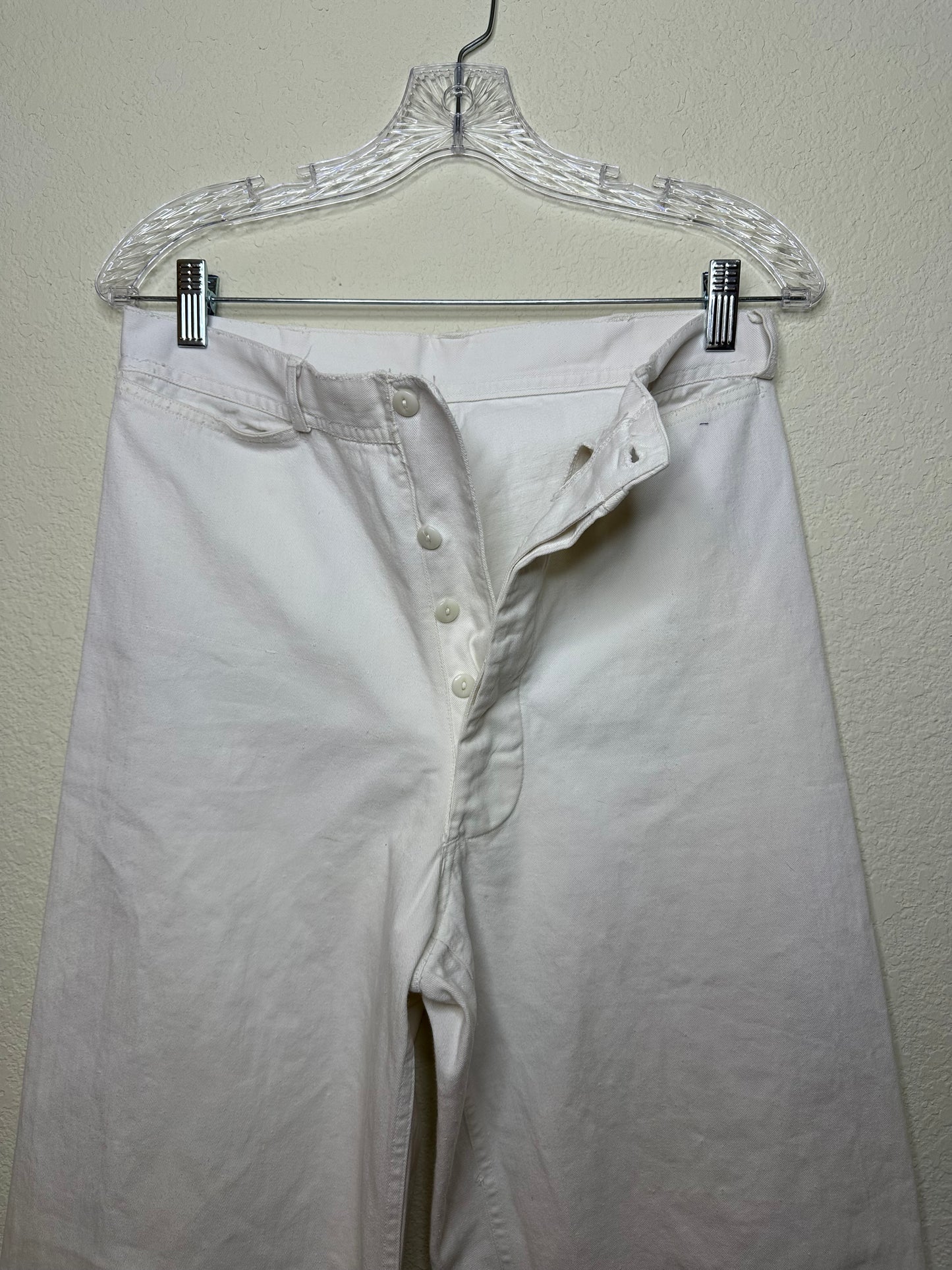 Vintage WWII U.S. Navy Wide Leg Sailor Pants (30 x 31)