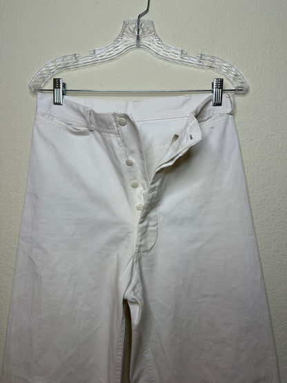 Vintage WWII U.S. Navy Wide Leg Sailor Pants (30 x 31)