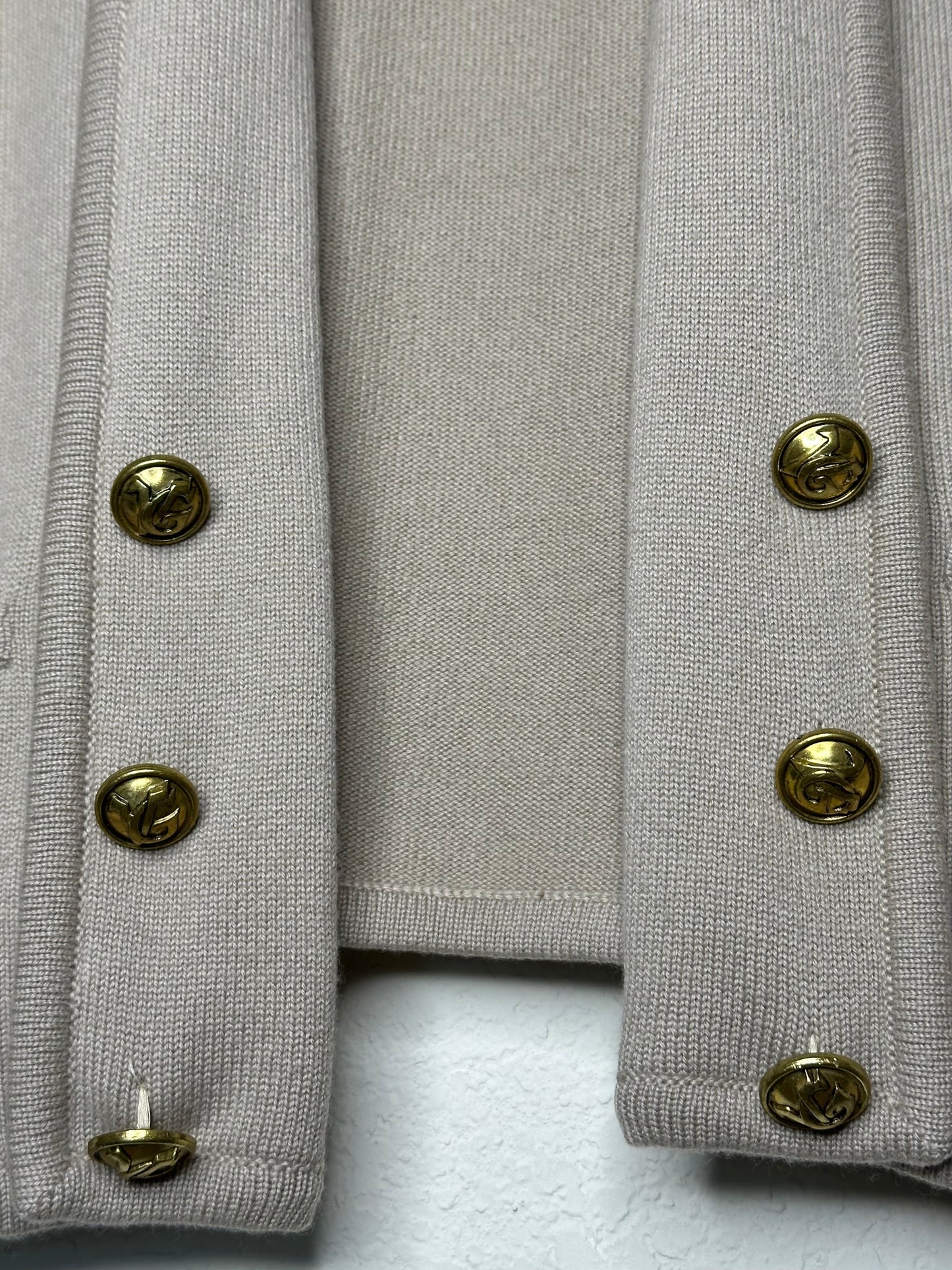 80’s Valentino Boutique Wool Open Cardigan (Unisex L)