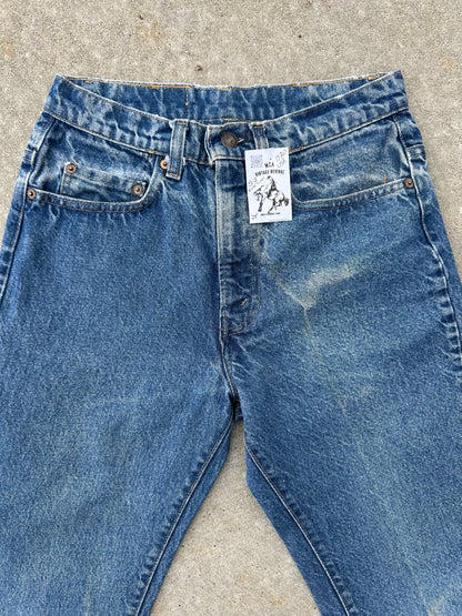 70’s Levi’s 517 Boot Cut #8 USA Jeans w/ Half Leg Fades (Men’s 28x33 / Women’s 26)