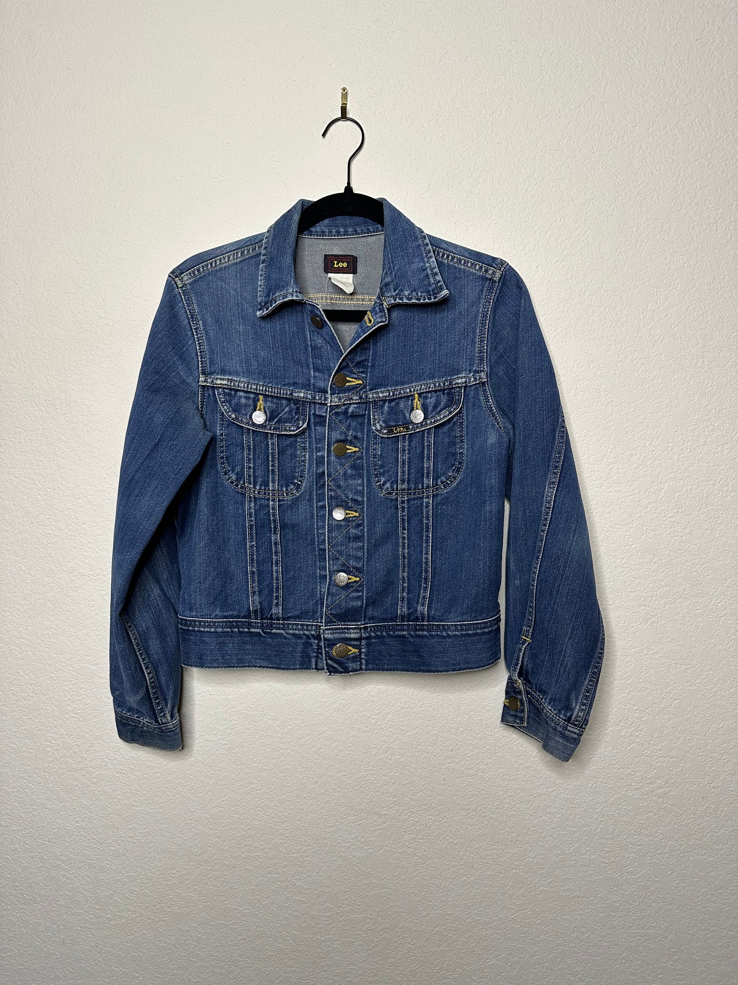 90’s Lee Left Hand Japanese Denim Sanforized Trucker Jacket 101J - 1940’s Model (Unisex S)