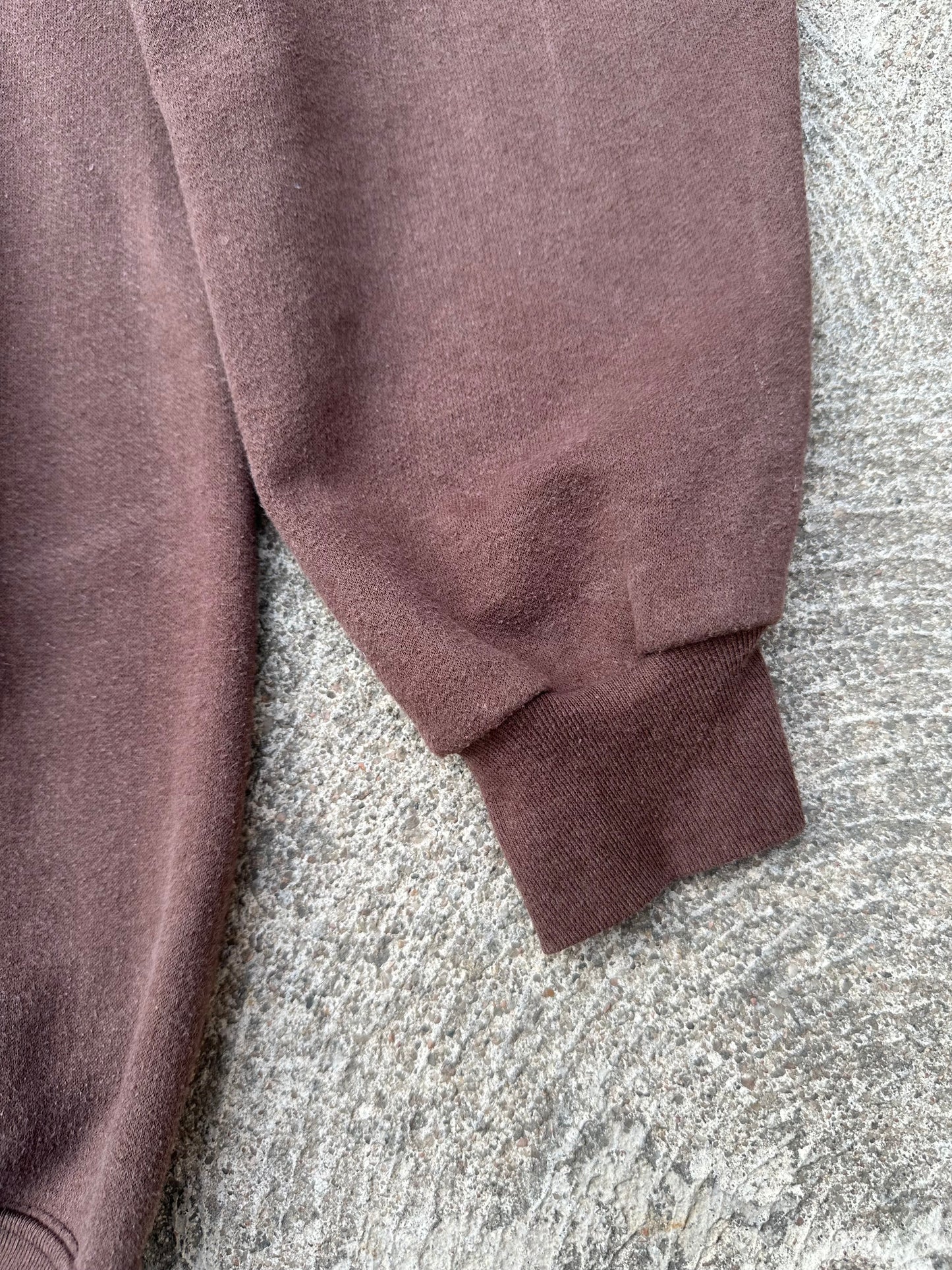 80’s Wyoming Cowboys Pistol Pete Raglan Sweatshirt (Unisex XL)