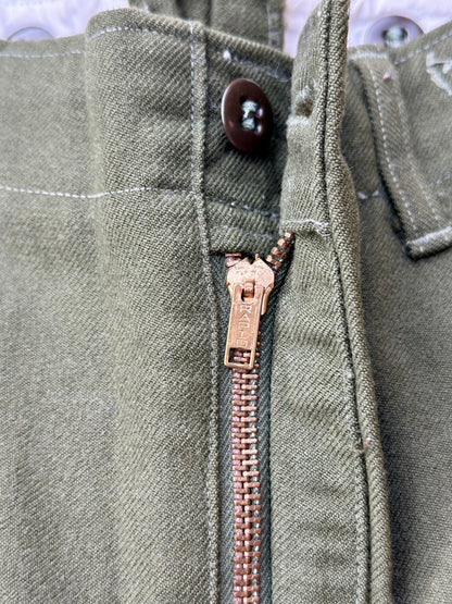 50’s Military M51 Wool Field Trousers (Medium Long)