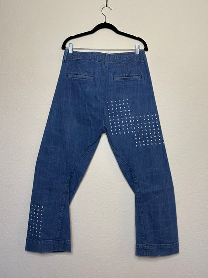 RARE Vintage Levi’s Selvedge “Skewed RED” Collection 3D Jeans (32x32)