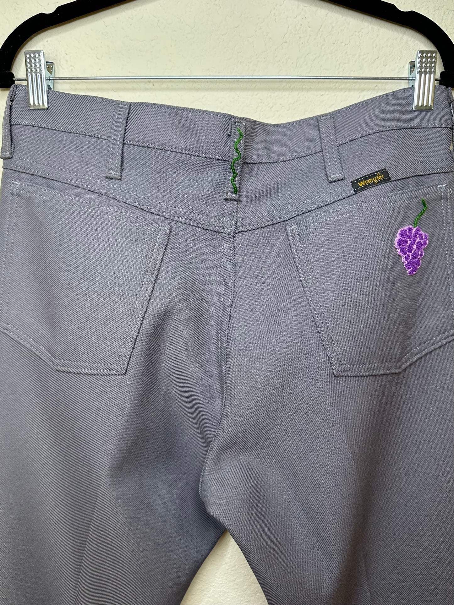 MCA Vintage Revival: 70’s Wrangler Hand Chainstitched Grapevine Boot Cut Pants (Men’s 33 / Women’s 30/31)