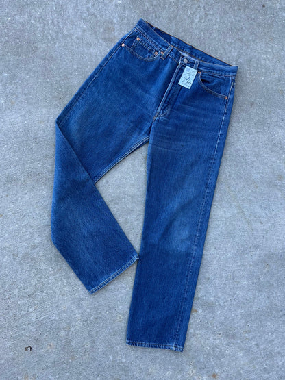 80’s Levi’s 501 Soft Indigo Denim Jeans USA (Men’s 30x30 / Women’s 29)